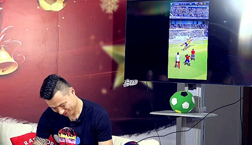 昨晚中国看这里《最佳阵容》代言人郜林直播爆