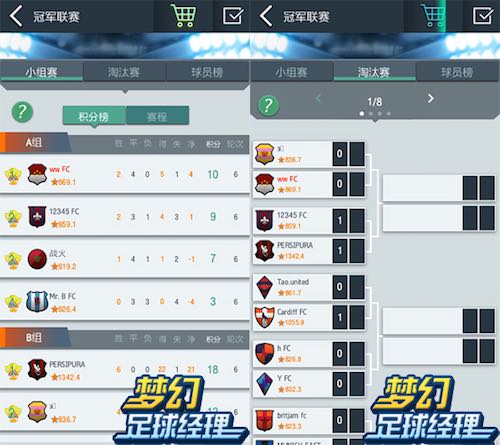 从联赛到冠军杯，详解《梦幻足球经理》晋级之