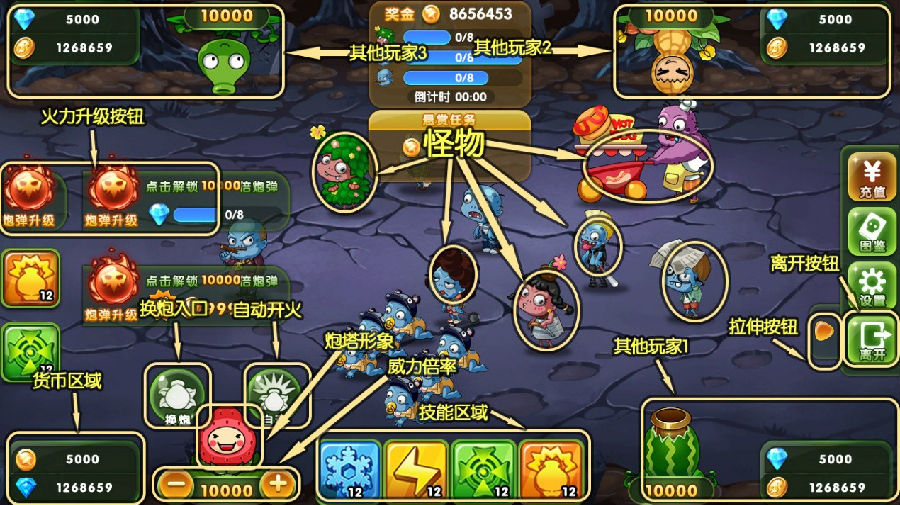 惊现水果大战怪物游戏，《水果猎手》截图首度