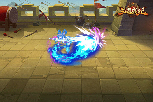 《三国战纪OL》100%还原必杀技 特效爆屏