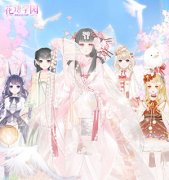 绽放的少女心  《花语学园》手游独创服设欣赏